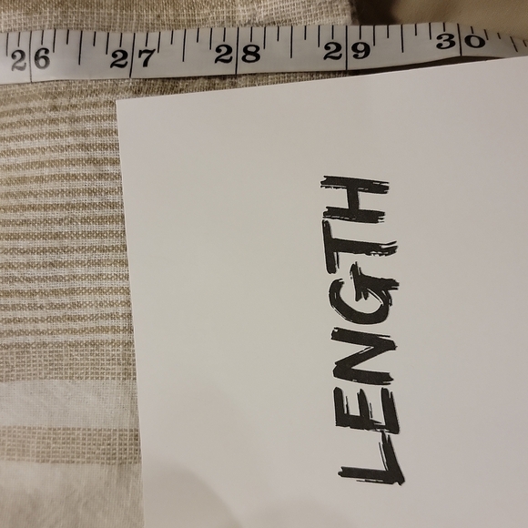 𝅺croft & Barrow Lightweight Striped Capri Size Small - Picture 7 of 11